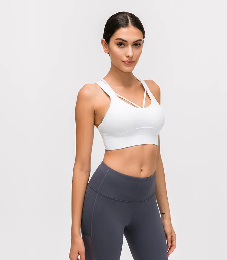 Women’s Wireless Sports Bra for Yoga & Fitness Training