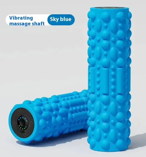 Electric Vibrating Foam Roller for Muscle Recovery & Leg Massage