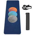 Non Slip Yoga Mat TPE Workout Mat for Men Women Thick Workout Mat with Carrying Strap Fitness Mats for Exercise Yoga Fitness Pilates Floor Workouts (72" x 24" x 6mm)