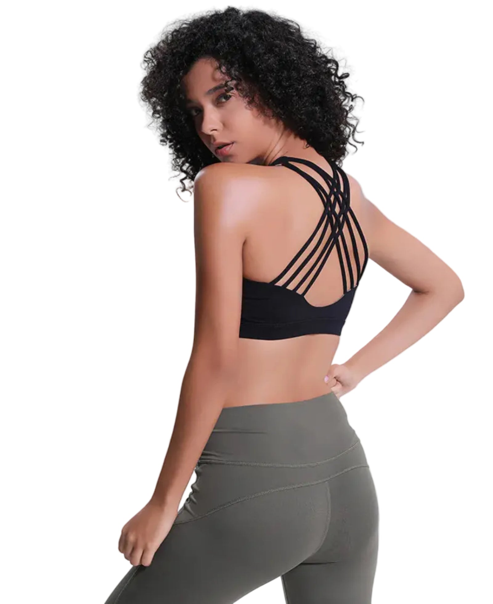 Women’s Yoga Fitness Top – Wireless Sports Bra Vest for Gym, Yoga & Training