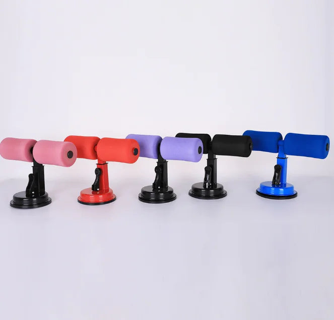 Compact Home Ab Workout Device Portable Suction Sit-Up Bar (Adjustable Core Trainer)