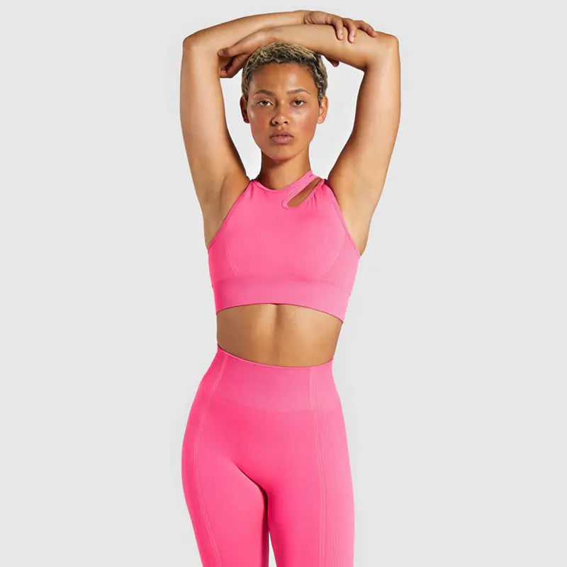 Women’s Seamless Ultra High-Support Sports Bra for Intense Workouts