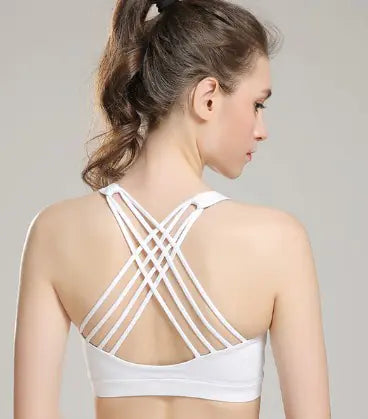 Women’s Yoga Fitness Top – Wireless Sports Bra Vest for Gym, Yoga & Training