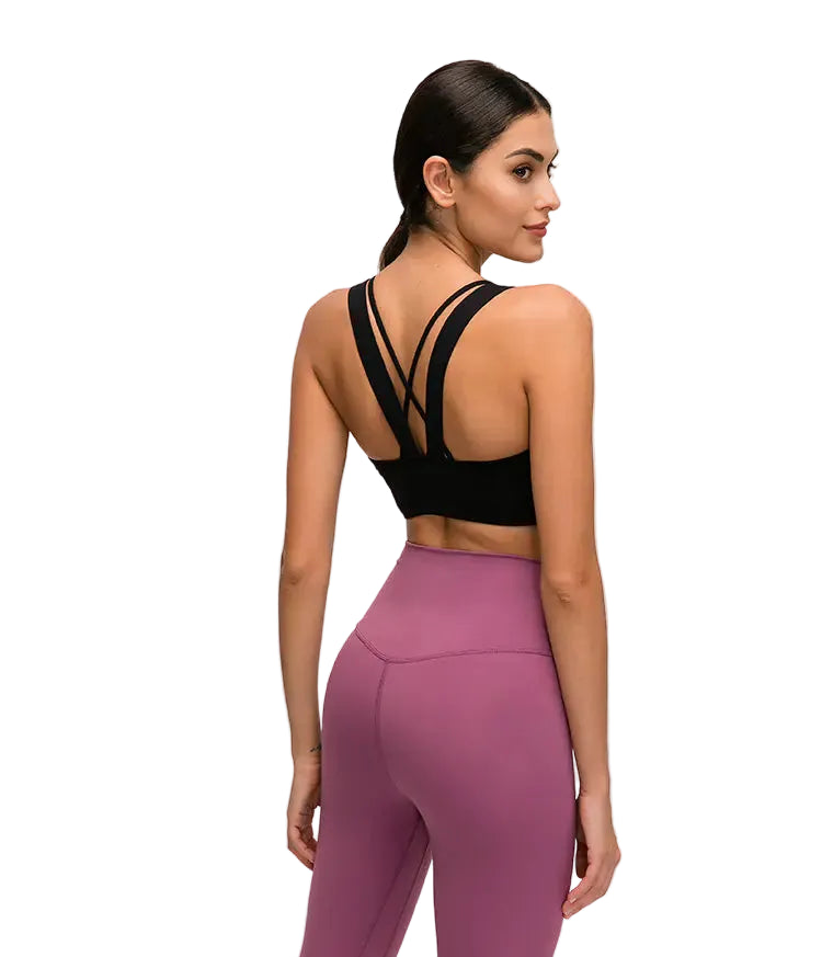 Women’s Wireless Sports Bra for Yoga & Fitness Training