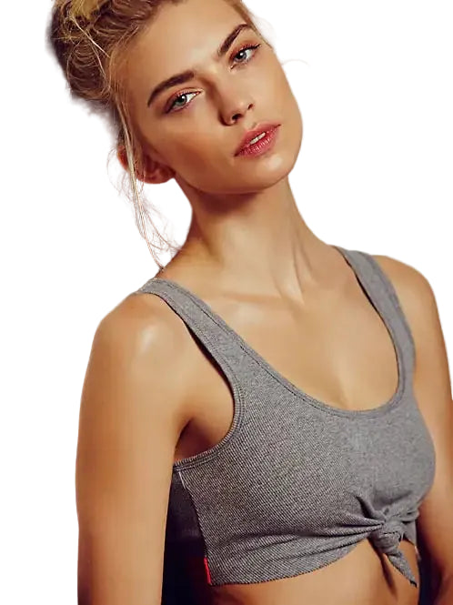 Women’s Solid Color Sports Bra – Comfortable Yoga & Fitness Wear