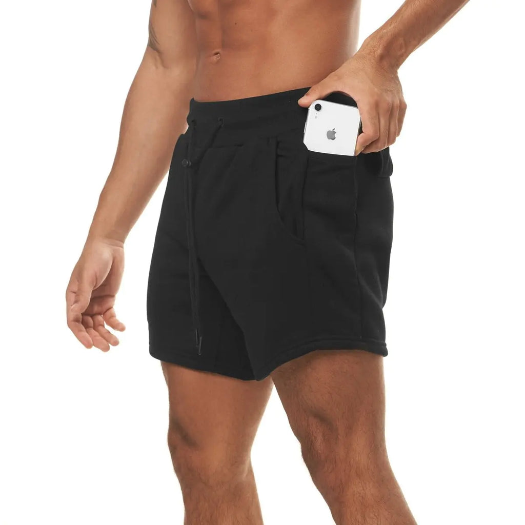 Five-Point Outdoor Running Fitness Shorts – Lightweight Athletic Training & Exercise Pants