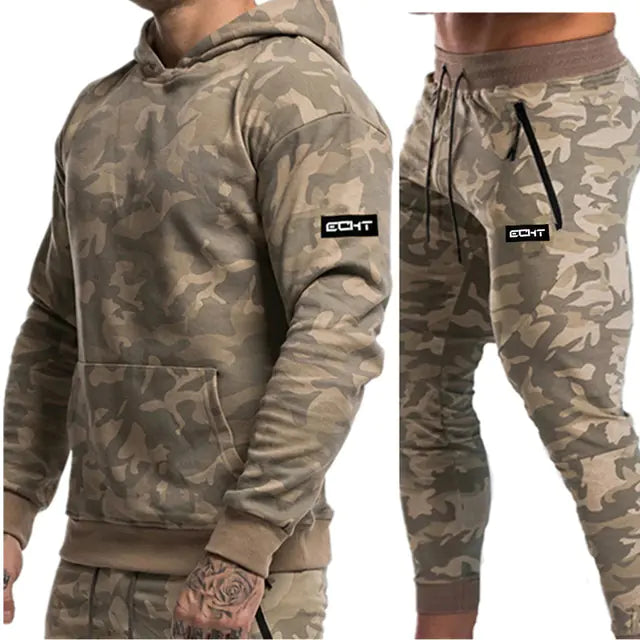 Men's Fitness Gear Set - Hoodie & Pants
