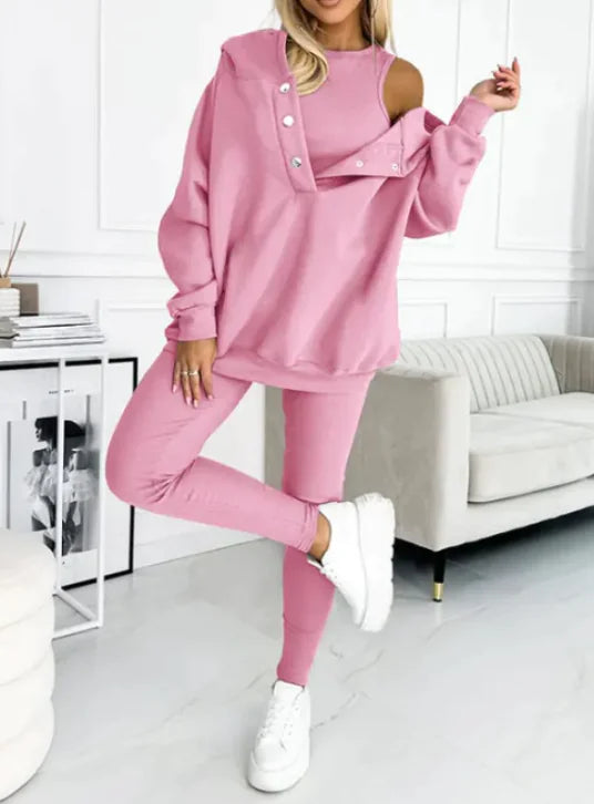 Women’s Workout Outfit Set – Breathable Activewear for Gym, Yoga & Fitness