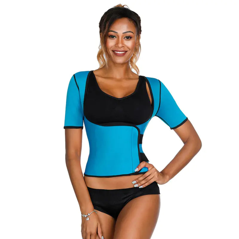 Women’s Shaping Waist Trainer Neoprene Vest Top – Sauna Body Shaper for Slimming & Support
