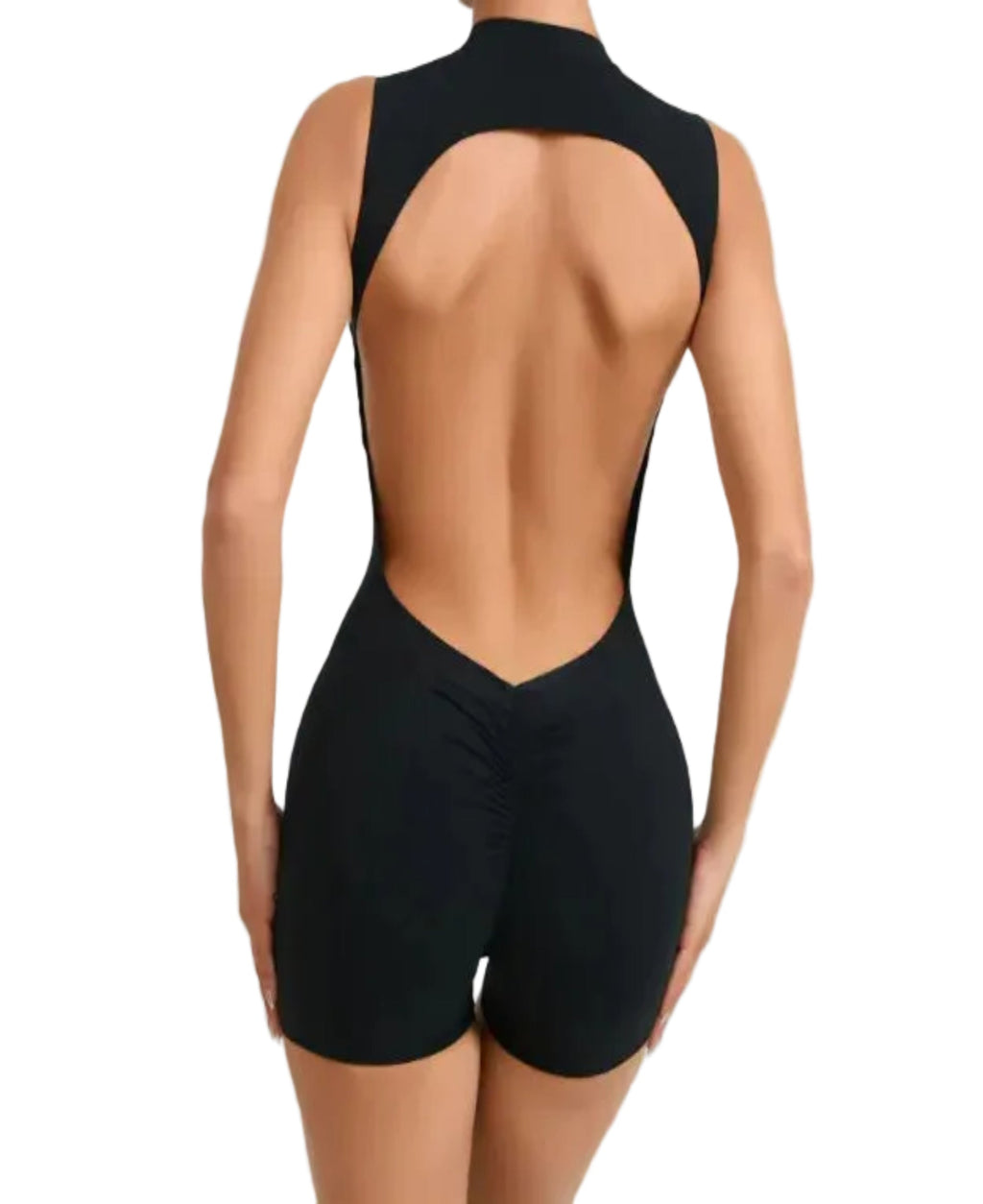 Sleeveless Backless Yoga Jumpsuit