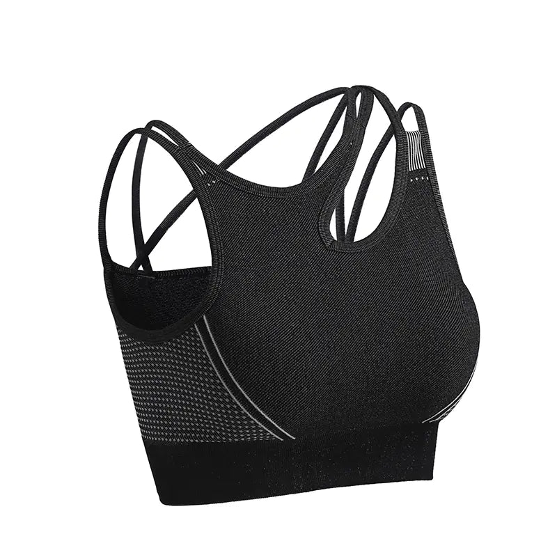 Women’s Seamless Ultra High-Support Sports Bra for Intense Workouts