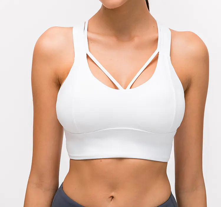 Women’s Wireless Sports Bra for Yoga & Fitness Training