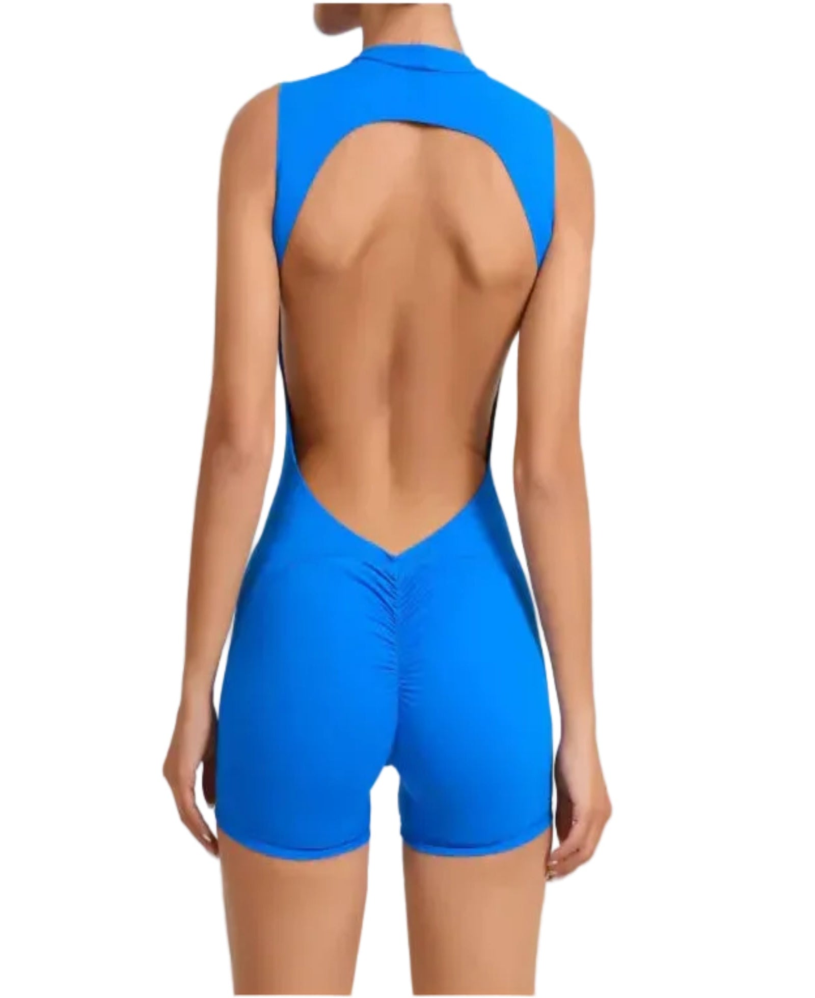 Sleeveless Backless Yoga Jumpsuit