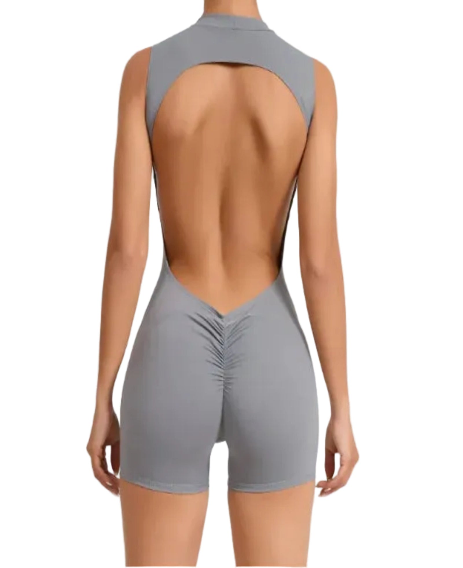 Sleeveless Backless Yoga Jumpsuit