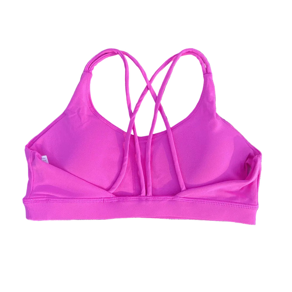 Women’s Solid Color High-Support Workout Sports Bra