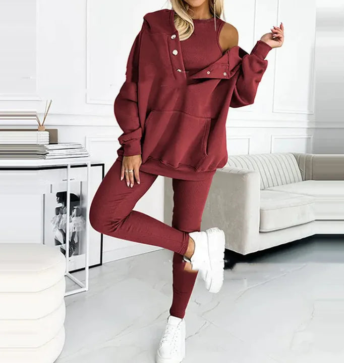 Women’s Workout Outfit Set – Breathable Activewear for Gym, Yoga & Fitness