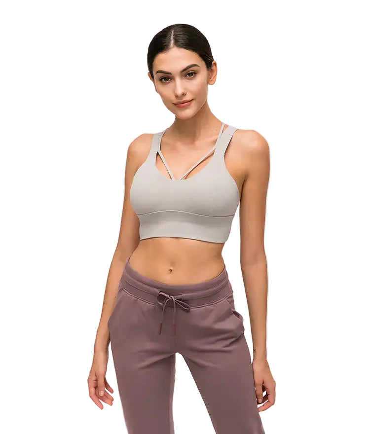 Women’s Wireless Sports Bra for Yoga & Fitness Training