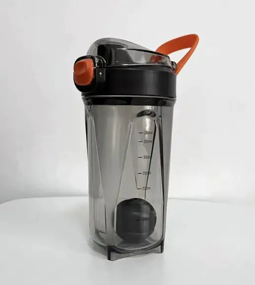 Large Capacity Fitness Shake Cup – 32oz Portable Bounce Cover Shaker Bottle