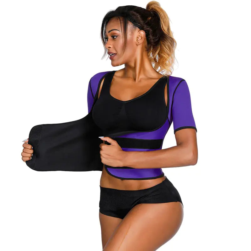 Women’s Shaping Waist Trainer Neoprene Vest Top – Sauna Body Shaper for Slimming & Support