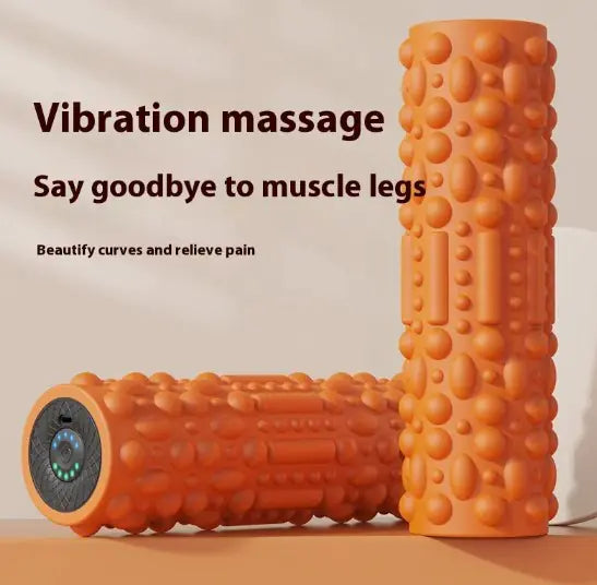 Electric Vibrating Foam Roller for Muscle Recovery & Leg Massage