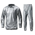 Sauna Sweat Suit for Men & Women – Lightweight Anti-Rip Gym Workout Fitness Wear