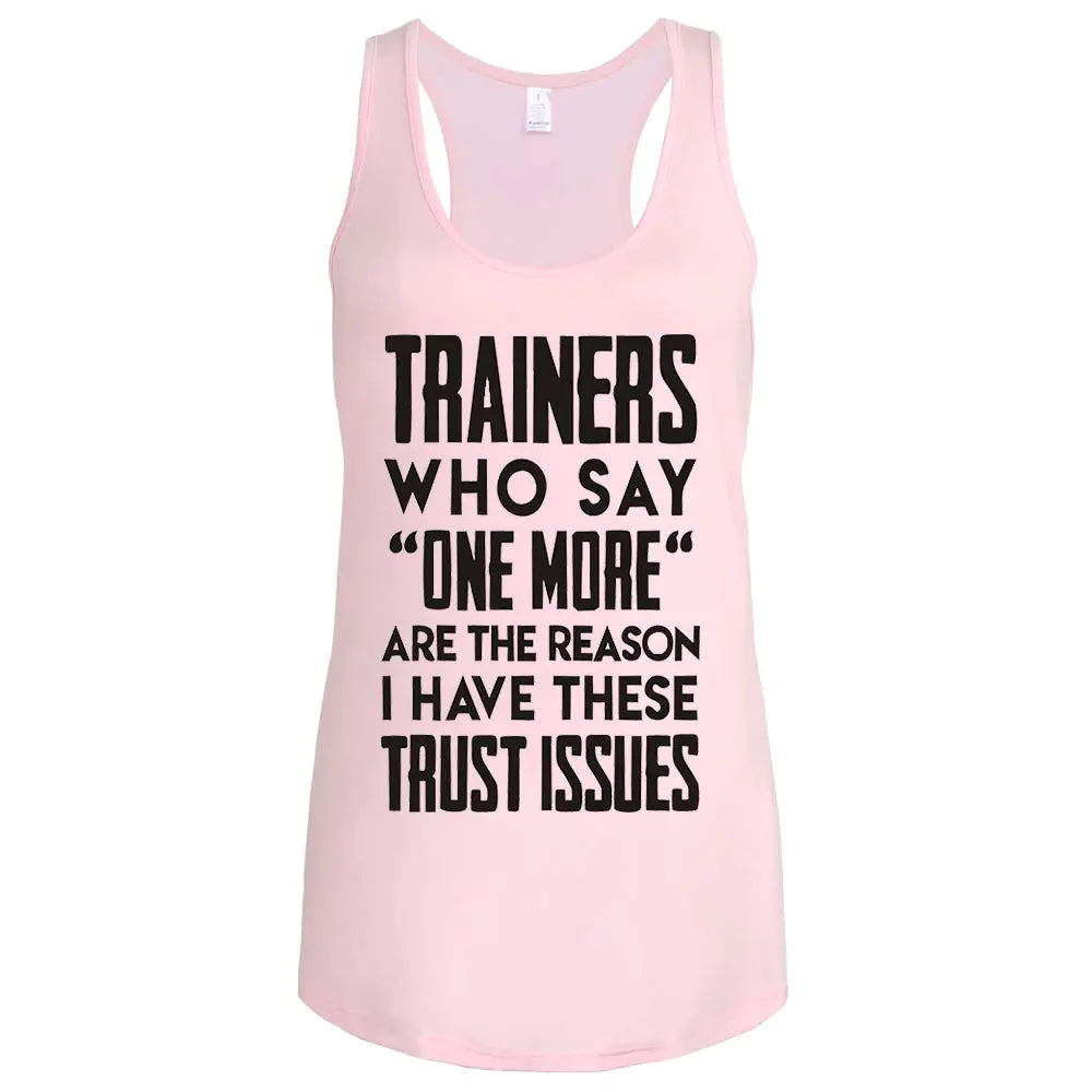 Women’s Workout Muscle Tank Top – Funny Saying Fitness Gym Sleeveless Shirt