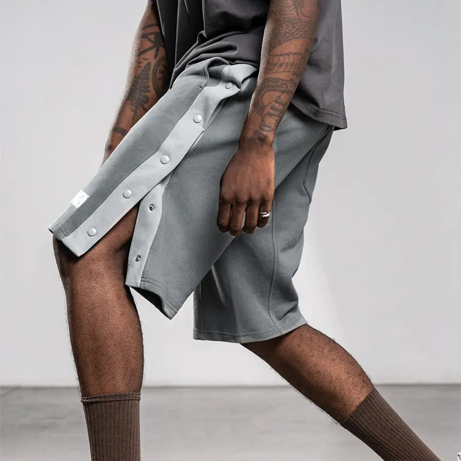 Men’s Cotton Loose Casual Fitness Running Shorts – Breathable Workout & Training Shorts