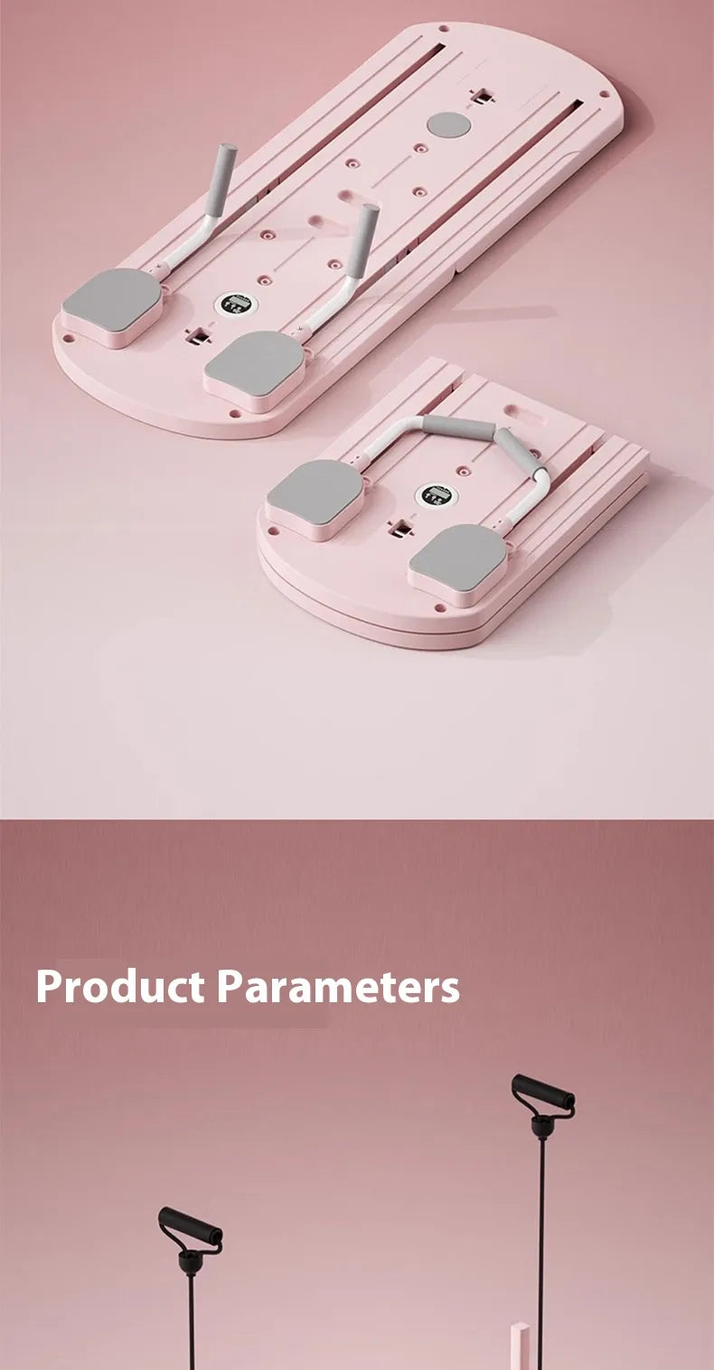 Multifunctional Fitness Board – Color-Coded Push-Up & Full-Body Training Board