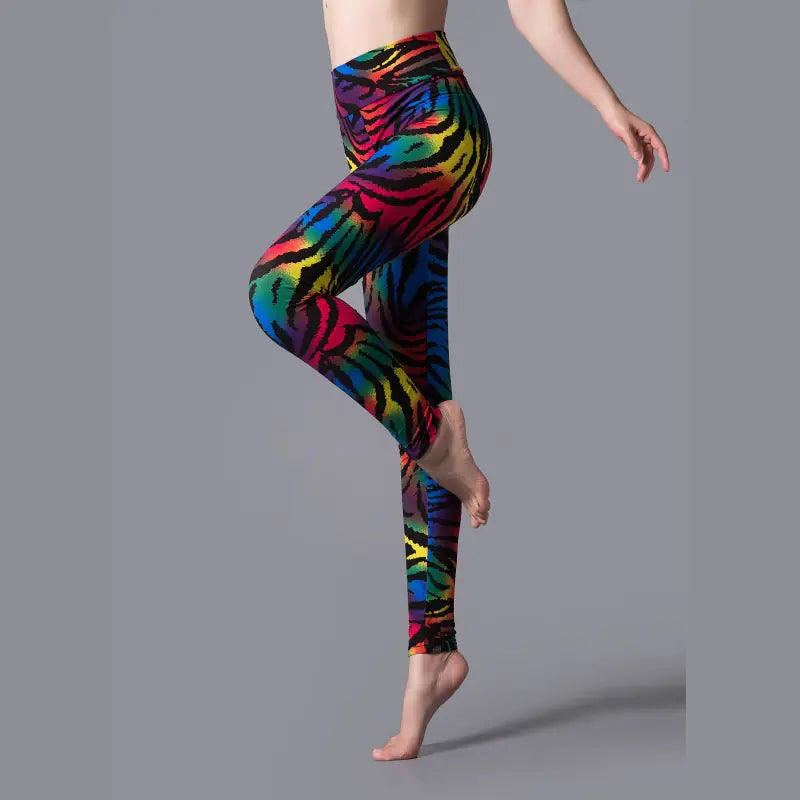High Waist Printed Leggings for Women – Yoga, Gym & Activewear