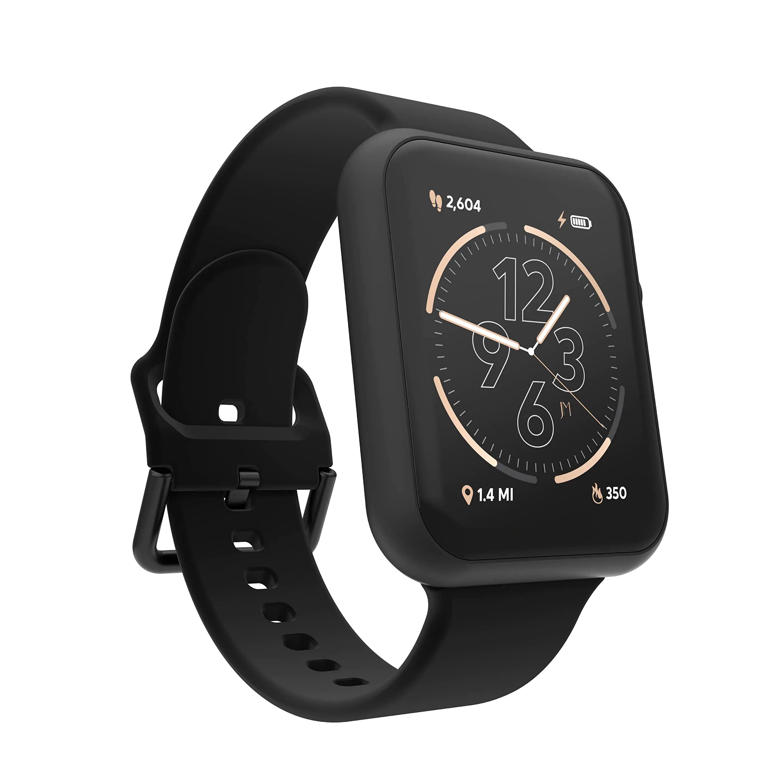 iTouch Air 4 Smartwatch – Jillian Michaels Edition with 90-Day Fitness App Membership, Heart Rate & Activity Tracker, 100+ Sports Modes