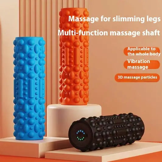 Electric Vibrating Foam Roller for Muscle Recovery & Leg Massage