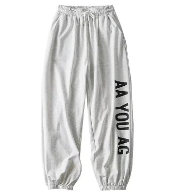 Drawstring Loose Slacks – Comfortable Relaxed-Fit Pants for Everyday Wear