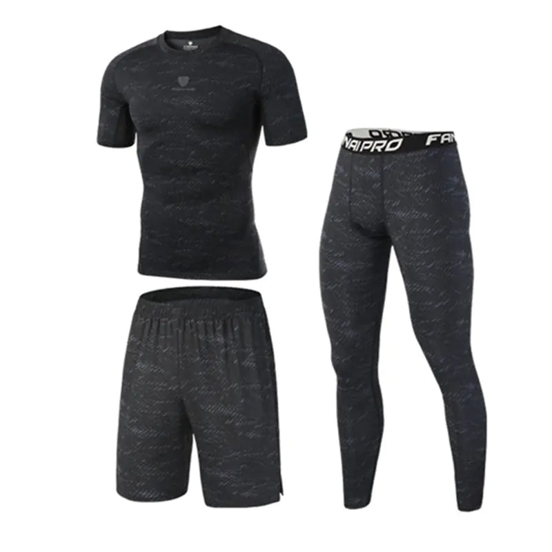 Running Training T-Shirt & Basketball Workout Set – Men’s Athletic Sports Outfit for Gym, Fitness & Basketball