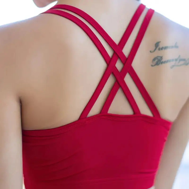 Hollow Petal Breathable Yoga & Fitness Bra for Women