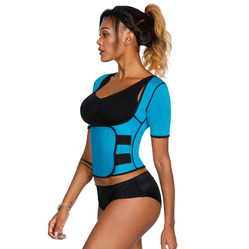 Women’s Shaping Waist Trainer Neoprene Vest Top – Sauna Body Shaper for Slimming & Support