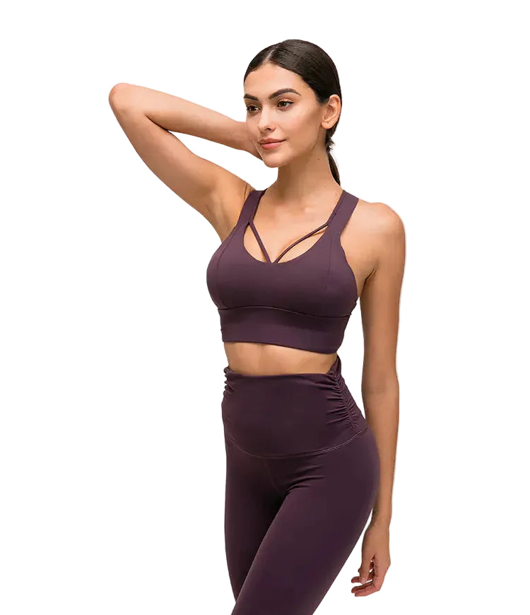 Women’s Wireless Sports Bra for Yoga & Fitness Training