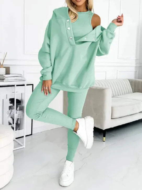 Women’s Workout Outfit Set – Breathable Activewear for Gym, Yoga & Fitness