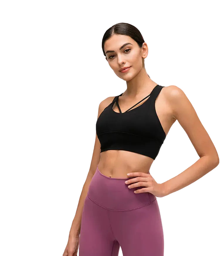 Women’s Wireless Sports Bra for Yoga & Fitness Training