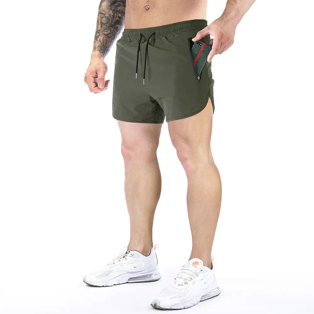 Outdoor Fitness Running Shorts – Breathable Athletic Shorts for Training, Sports & Leisure Activities