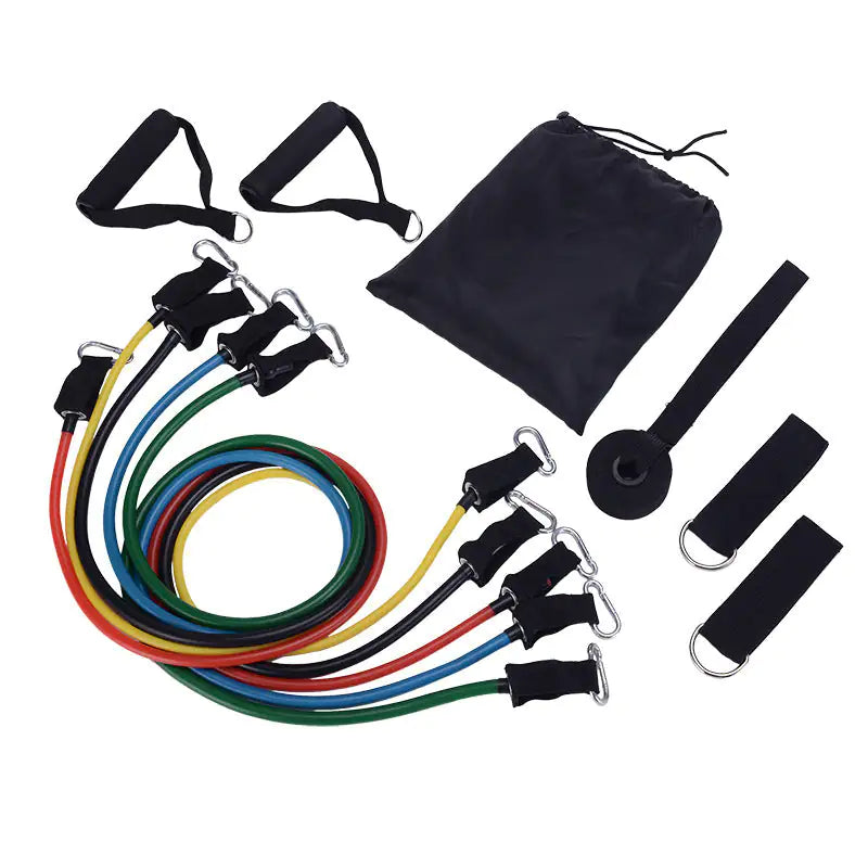 Portable Fitness Rally – Resistance Band Set for Full-Body Home Workouts