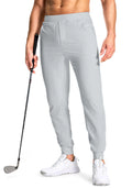 XL Men’s Jogger Pants with Zipper Pockets – Stretch Workout Sweatpants