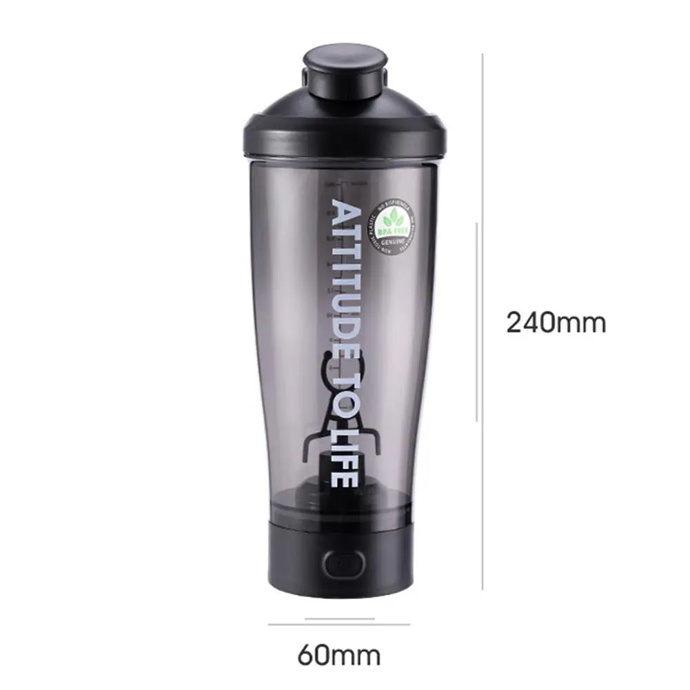 Electric Portable Fitness Cup – Automatic Mixing Shaker Bottle