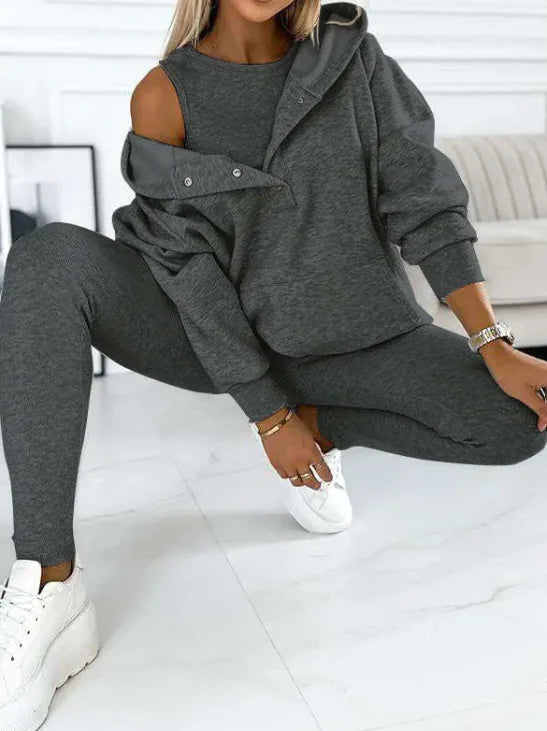 Women’s Workout Outfit Set – Breathable Activewear for Gym, Yoga & Fitness