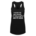 Workout Tank Tops for Women-Womens Motivational Saying Fitness Gym Racerback Sleeveless Shirts Black