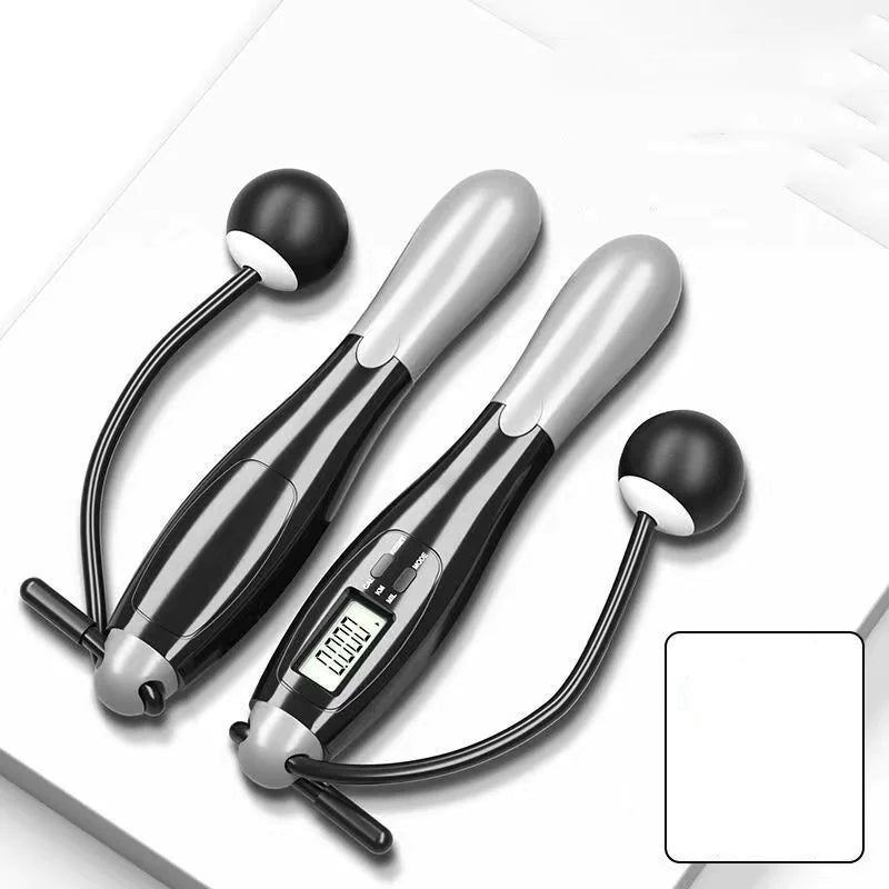 Smart Cordless Jump Rope with Weighted Balls – Ball Fitness Rope