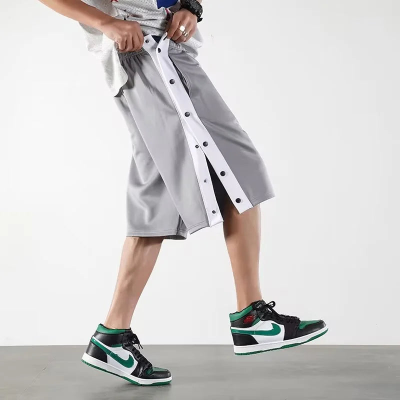 Men’s Cotton Loose Casual Fitness Running Shorts – Breathable Workout & Training Shorts