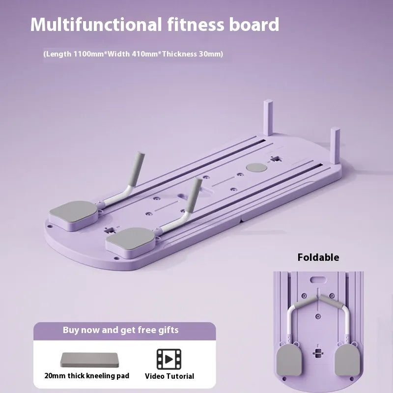 Multifunctional Fitness Board – Color-Coded Push-Up & Full-Body Training Board