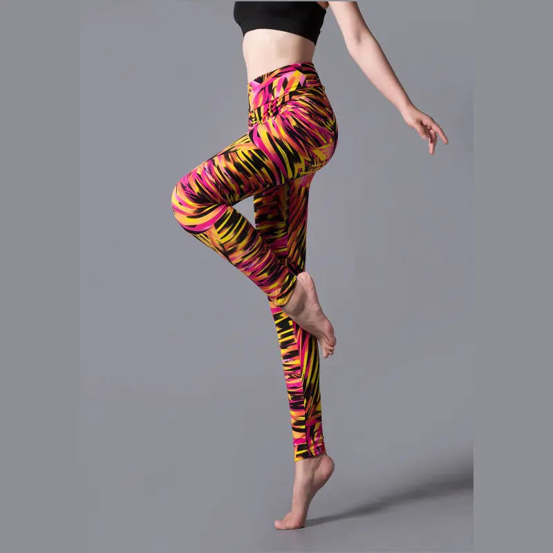 High Waist Printed Leggings for Women – Yoga, Gym & Activewear