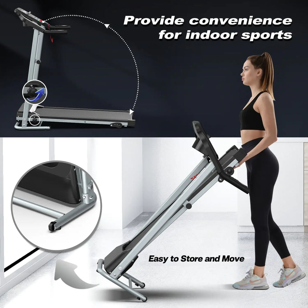 Foldable Treadmill for Home & Office Use