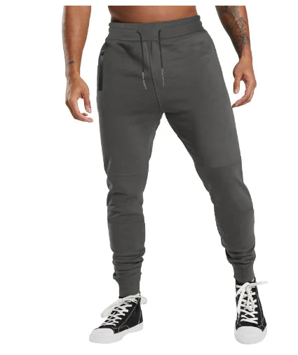 Men’s Fashion Color-Blocked Casual Pants with Drawstring – Casual Streetwear Pants